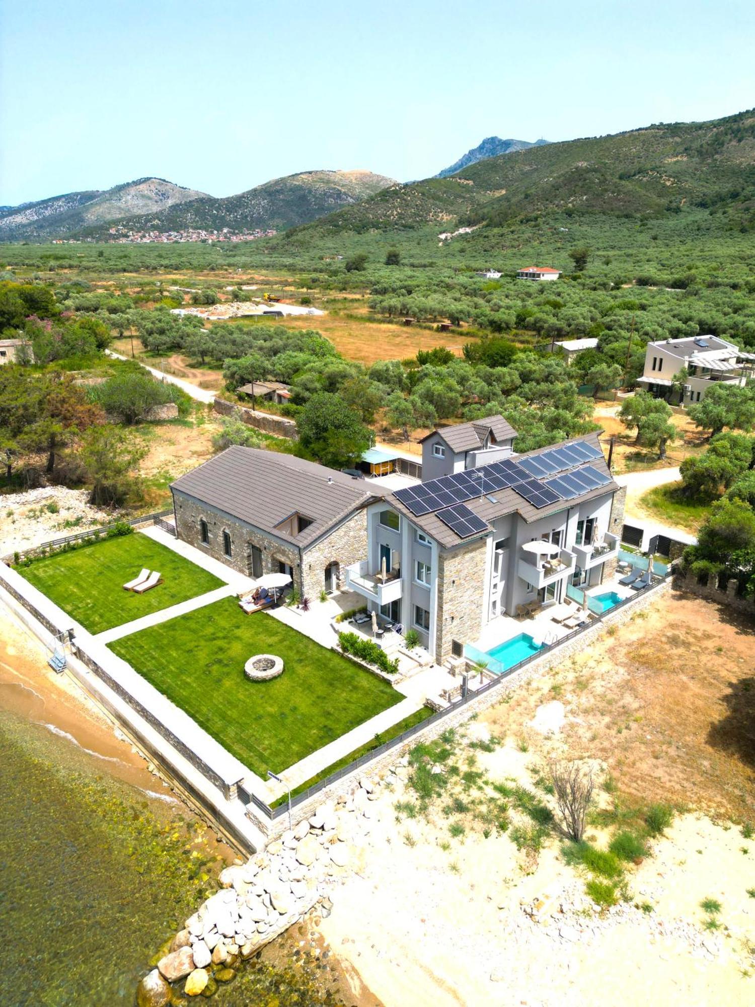 Olive & Sea Luxury Suites Skala Sotiros Dış mekan fotoğraf