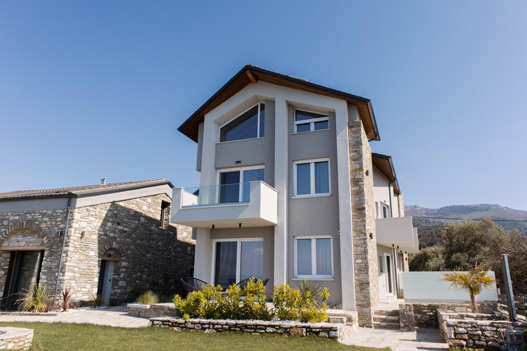 Olive & Sea Luxury Suites Skala Sotiros Dış mekan fotoğraf